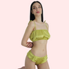 Chic Pure Silk Bra Set for Women