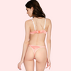 Lightweight Pure Silk Bra Set for Comfort