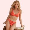 Comfortable Pure Silk Bra Set for Ladies