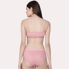 Wire-Free Women&#39;s Cotton Sports Bra Panty Set (2 pack)