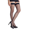 Dim Up Diam&#39;s Black Women Satiny Sheer Stockings